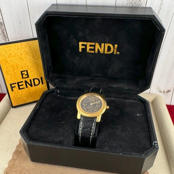 Fendi Other - SOLD Fendi 1925 Roman Coin Watch Reverse marked FENDI 800G